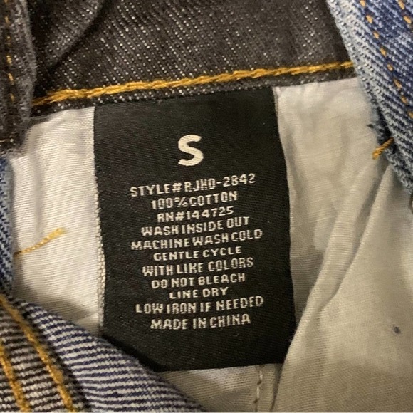 NWT Fashion Nova American Bazi The Simple Life Two Tone Denim Overalls $49.99 - Picture 7 of 7